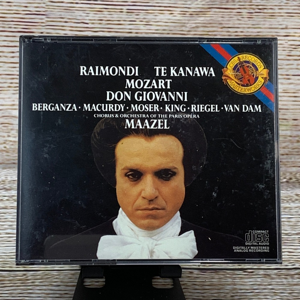 Mozart - Don Giovanni Raimondi Te Kanawa Maazel [1988 3 CD‎ Set] CBS Masterworks